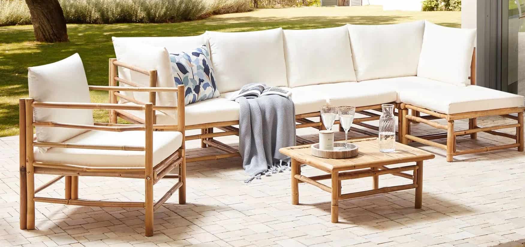 Bamboo Furniture | Garden Lounge Sets, Bistro Sets and Tables  SOOXOS