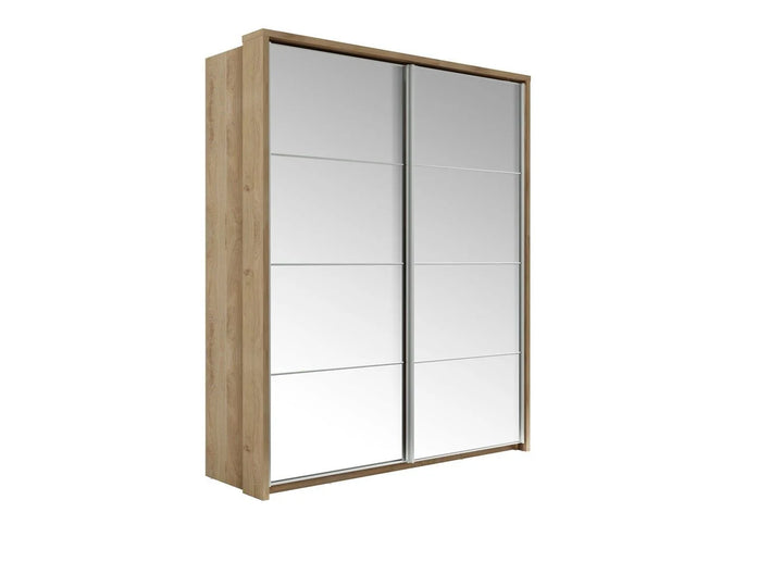 Arti AR-17 Sliding Door Wardrobe 180cm Oak Shetland