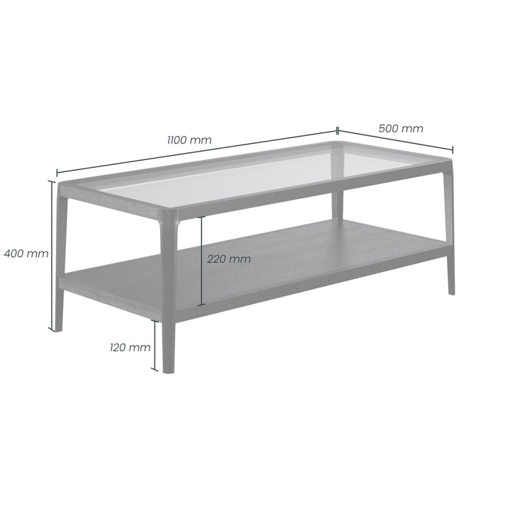 D.I.Designs Abberley Black Coffee Table