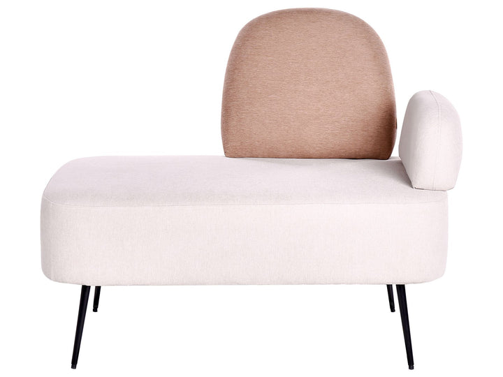 Arcey Right Hand Chaise Lounge Brown