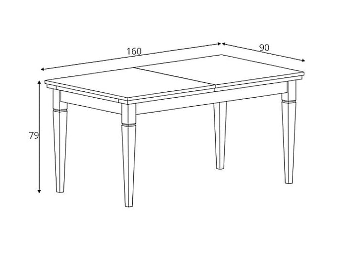 Evora 92 Extendable Dining Table - Abisko Ash & Oak Lefkas