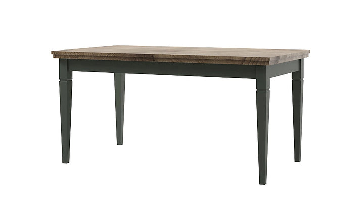 Evora 92 Extendable Dining Table W160-240cm H79cm D90cm - Green & Oak Lefkas, Versatile Seating