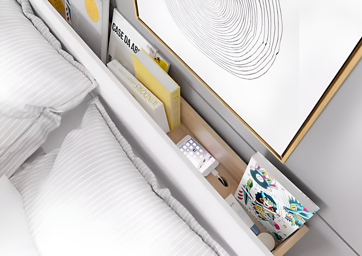 Dentro Ottoman Bed 140x200cm with LED Lighting and Storage