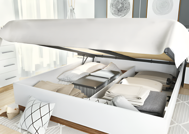 Dentro Ottoman Bed 140x200cm with LED Lighting and Storage