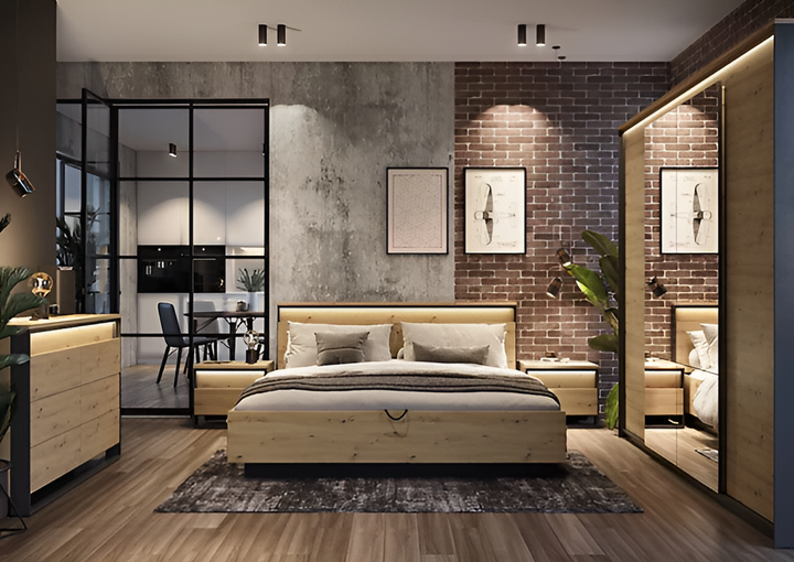 Quant 02 - Chic EU King Size Ottoman Bed