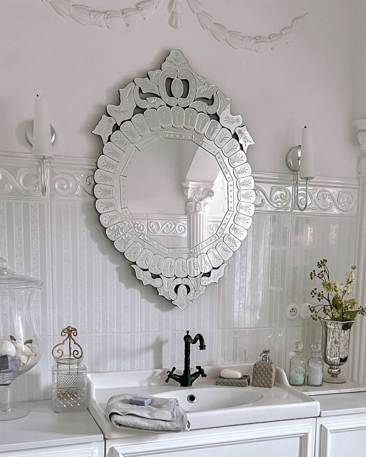 Craon Wall Mirror Silver
