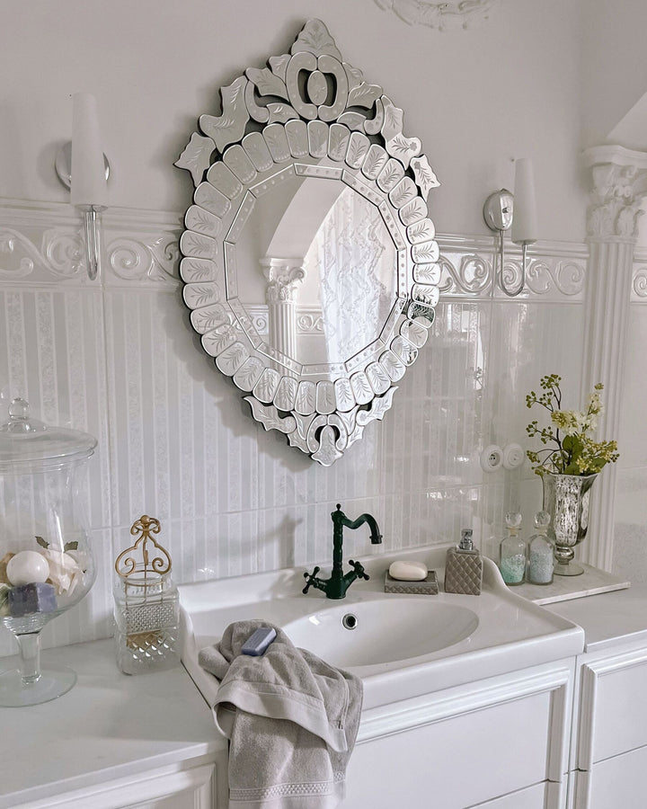 Craon Wall Mirror Silver