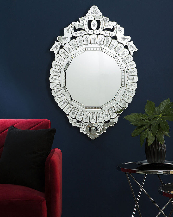 Craon Wall Mirror Silver