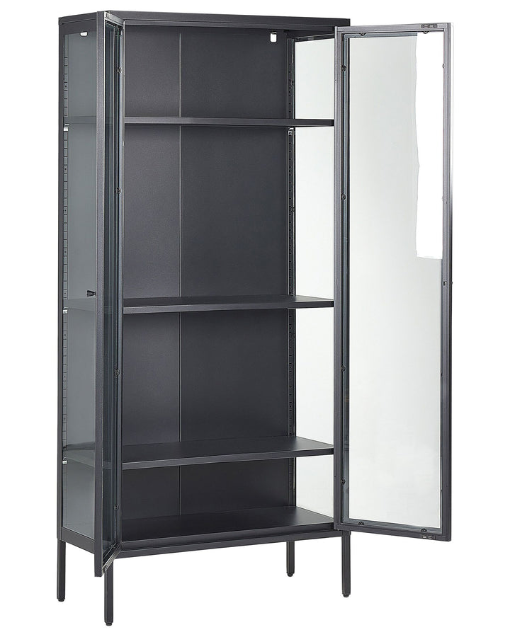 Display Cabinet Harty Metal Black