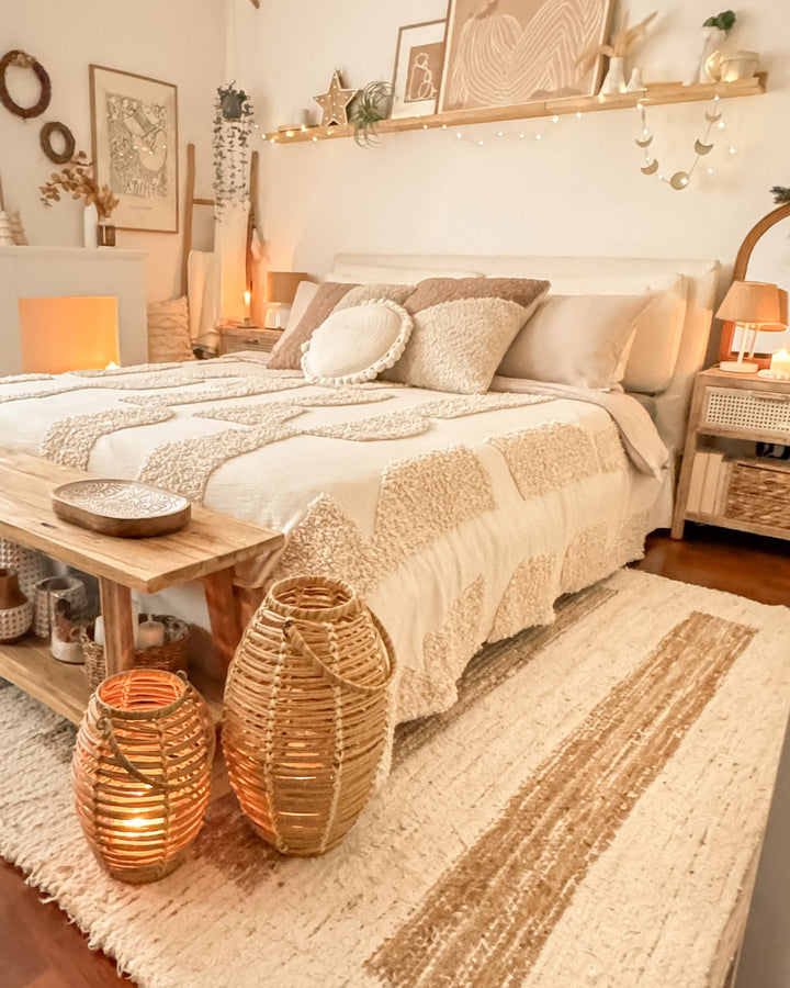 Saluna Jute Area Rug 200 x 300 cm Beige