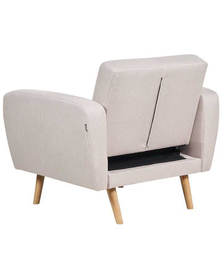 Florli Armchair Fabric Light Beige