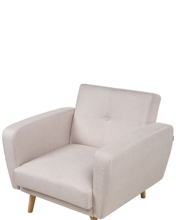 Florli Armchair Fabric Light Beige