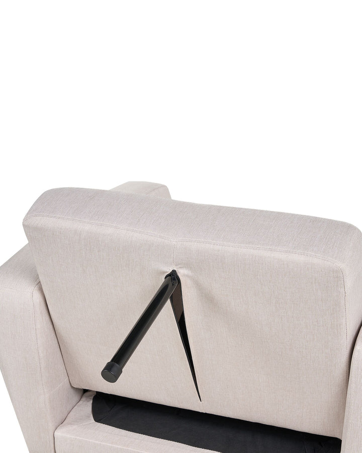 Florli Armchair Fabric Light Beige