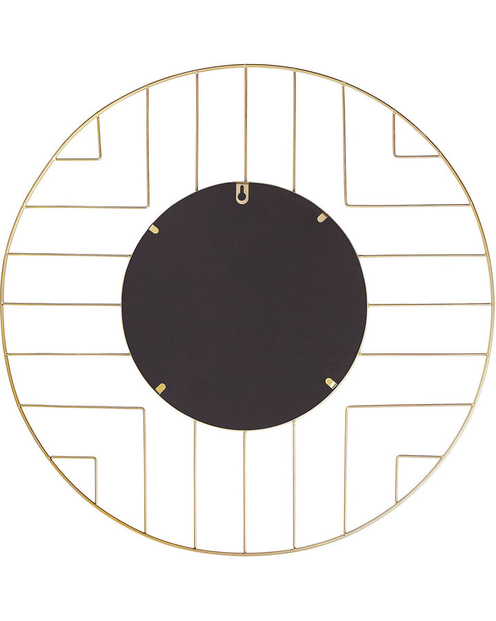 Hesdin Wall Mirror Metal Gold