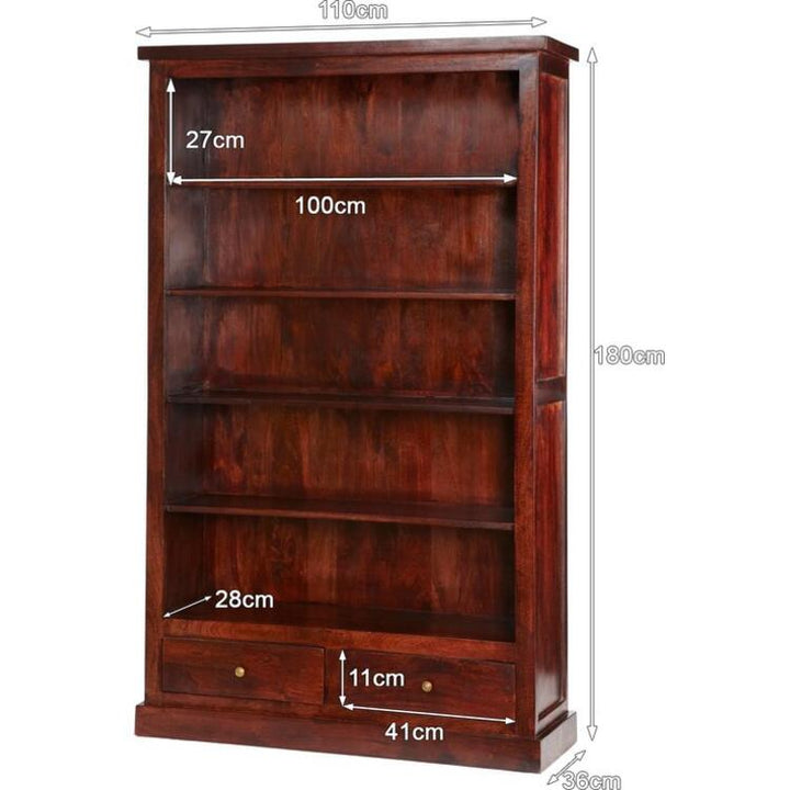 Jaipur Dark Mango Large Bookcase