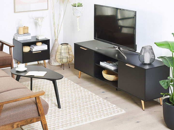TV Stand Black Tulle