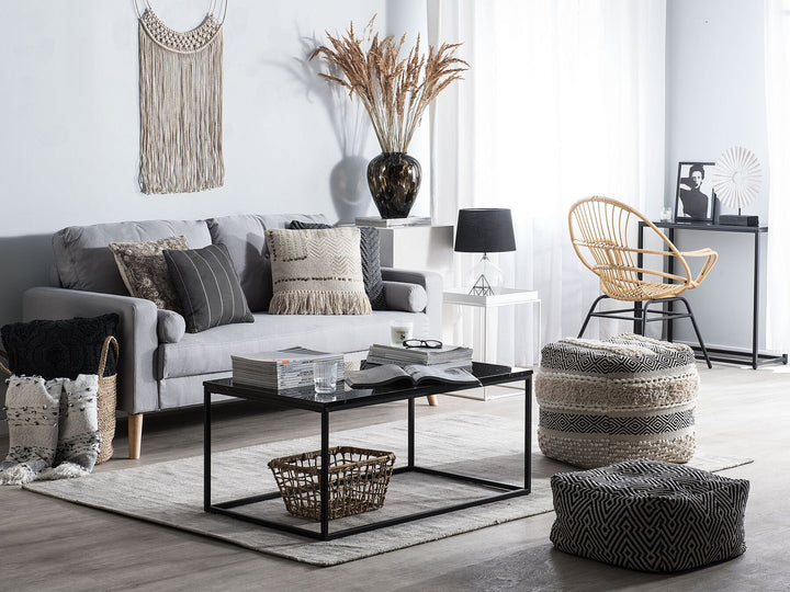 Kalmar 2 Seater Fabric Sofa Grey