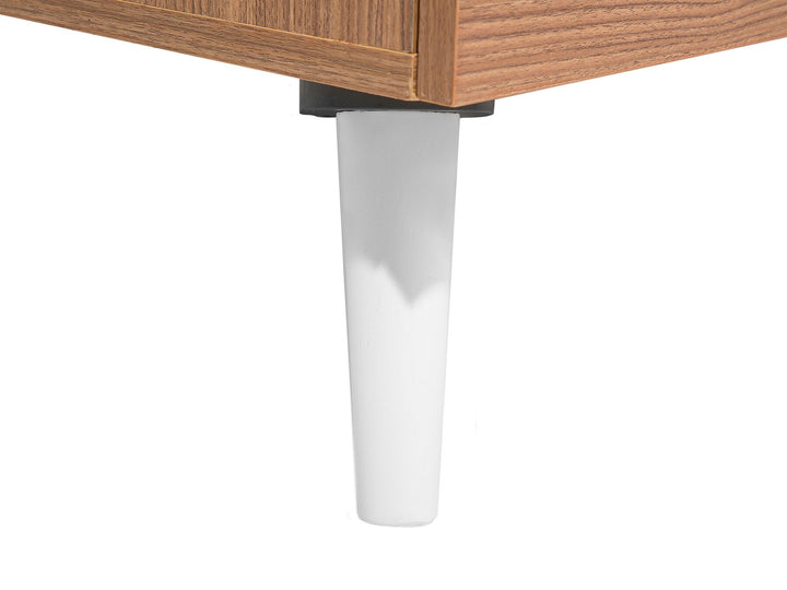TV Stand Light Brown/ White Apresio