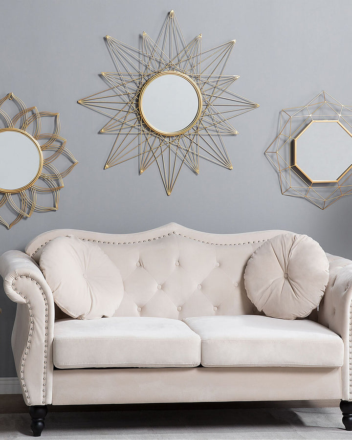 Milly Wall Mirror Metal Gold