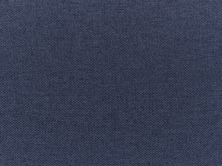 Malmos 2 Seater Faux Linen Sofa Dark Blue