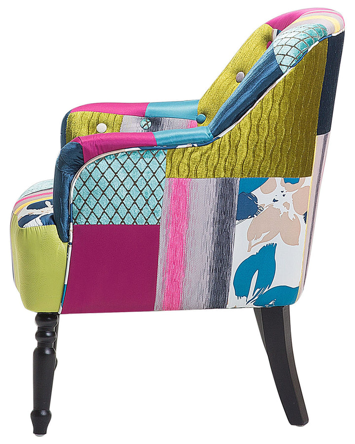 Mandal Armchair Fabric Multicolour