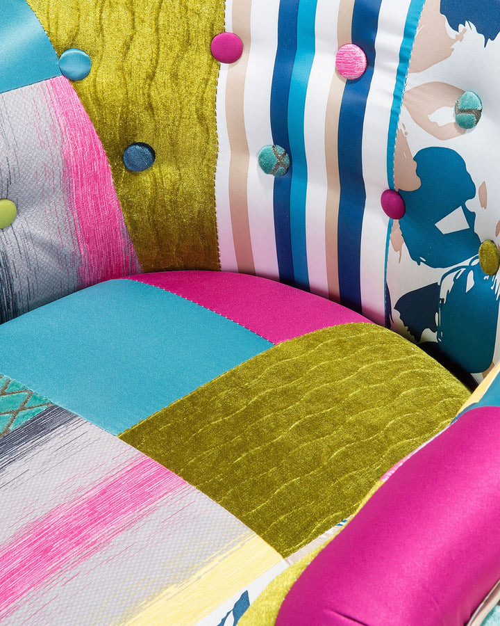 Mandal Armchair Fabric Multicolour