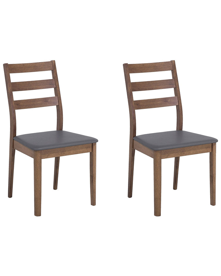 Modesto Set of 2 Wooden Dining Chairs