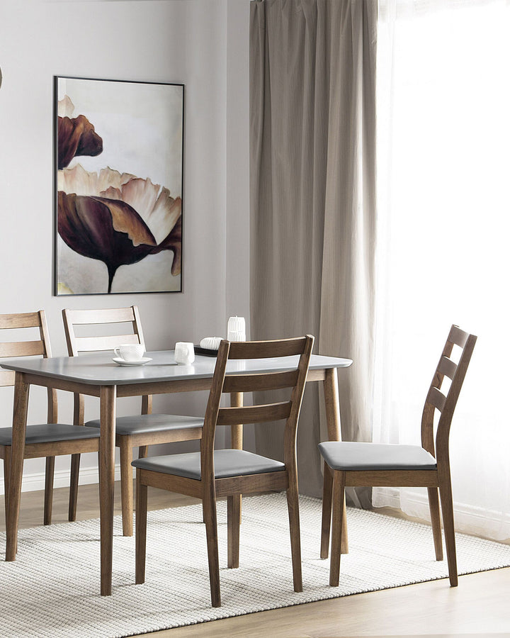 Modesto Set of 2 Wooden Dining Chairs