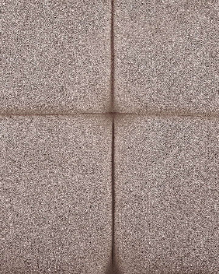 Molle Swivel Armchair with Footstool Velvet Beige