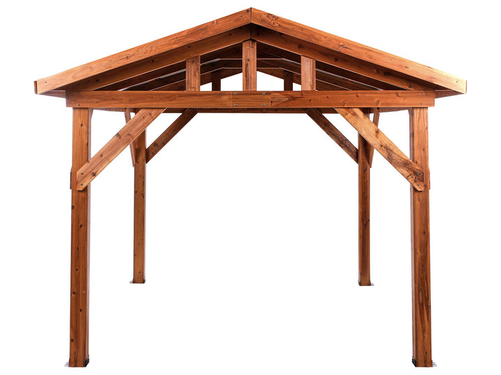 Secchia Pergola 296 x 350 cm Light Wood