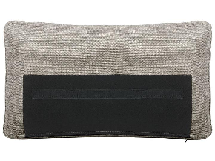 Nurmo 3 Seater Fabric Sofa Taupe