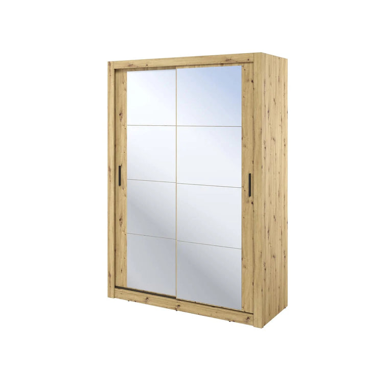 Arti 18 - 2 Sliding Door Wardrobe 150cm Oak Artisan