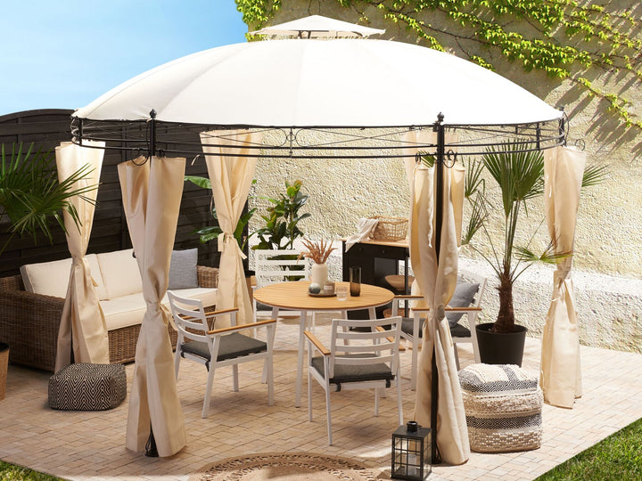 Safara Gazebo 368 cm Beige