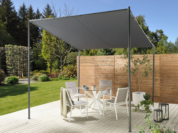 Vimino Pergola 282 x 294 cm Dark Grey