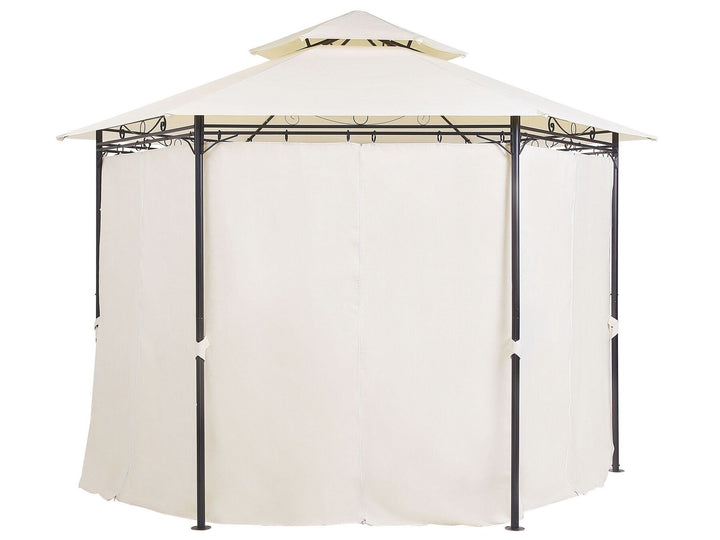 Portel Gazebo ⌀ 350 cm Beige