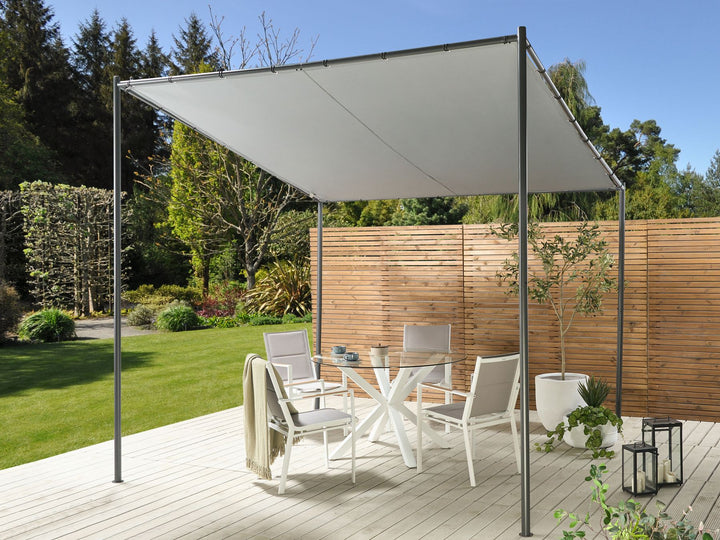 Vimino Pergola 282 x 294 cm Grey