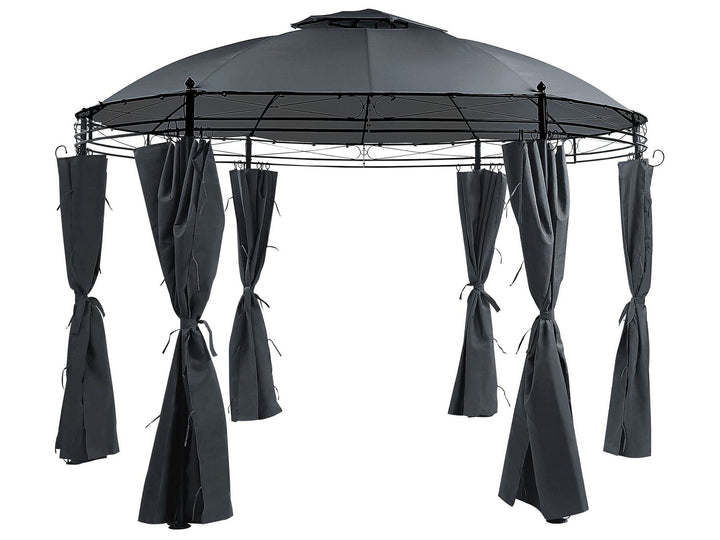 Safara Gazebo ⌀ 368 cm Dark Grey