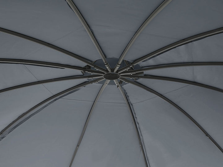 Safara Gazebo ⌀ 368 cm Dark Grey