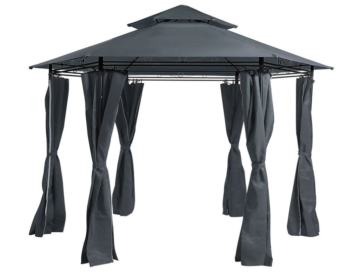 Portel Gazebo 350 cm Dark Grey