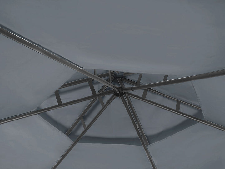 Portel Gazebo 350 cm Dark Grey
