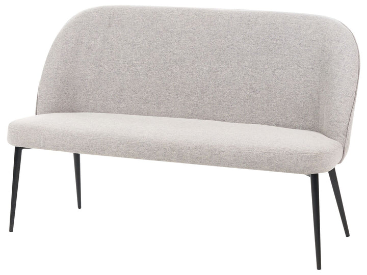 Osby 2 Seater Kitchen Sofa Light Grey