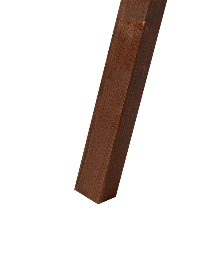 Nerito Patio Swing Wood Dark Brown