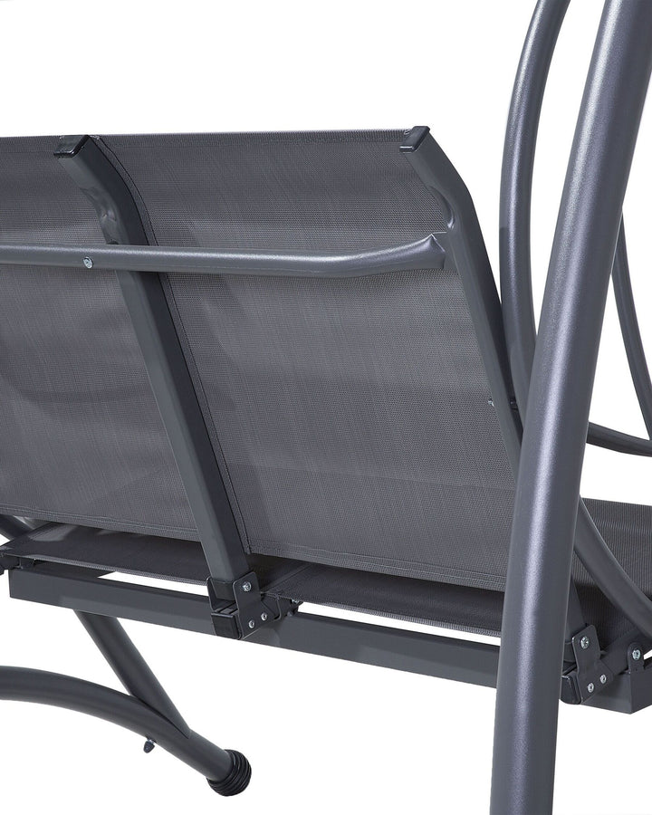 Tesero Patio Swing Metal Grey