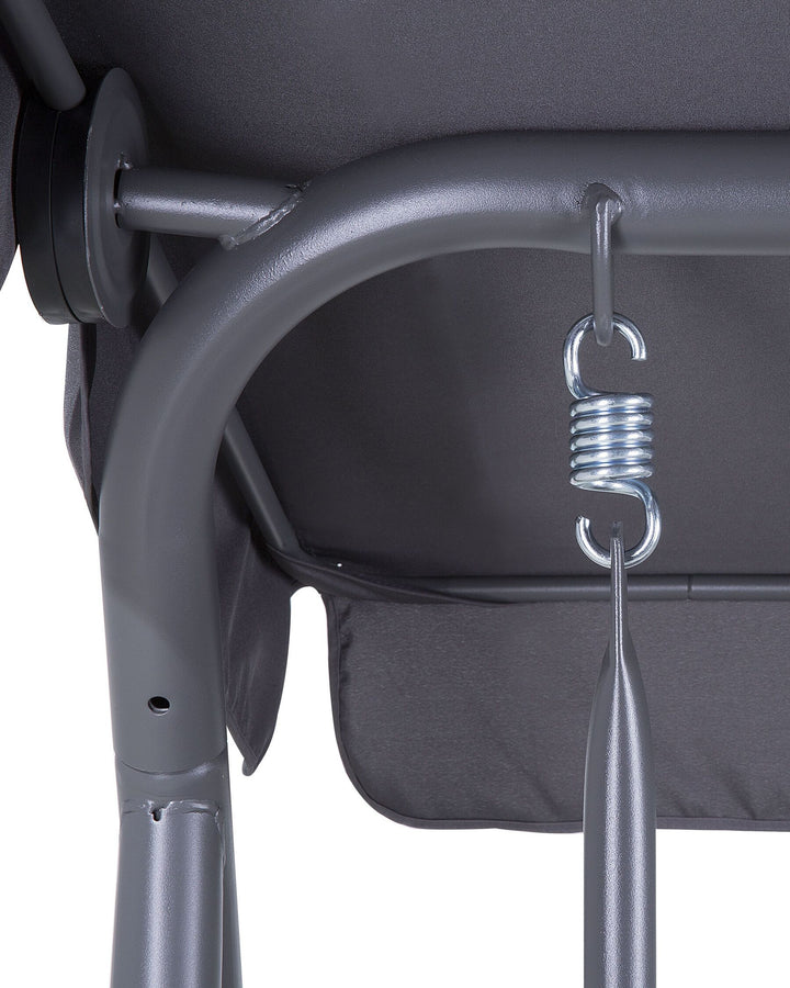 Tesero Patio Swing Metal Grey