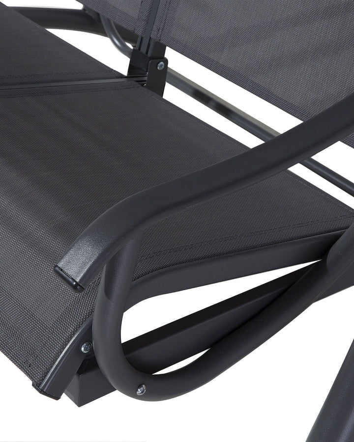 Tesero Patio Swing Metal Grey