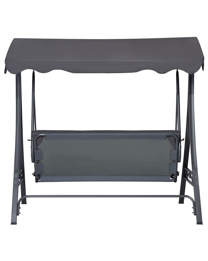 Gabro Patio Swing Metal Dark Grey