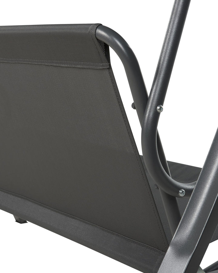 Gabro Patio Swing Metal Dark Grey