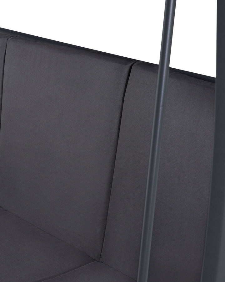 Gabro Patio Swing Metal Dark Grey