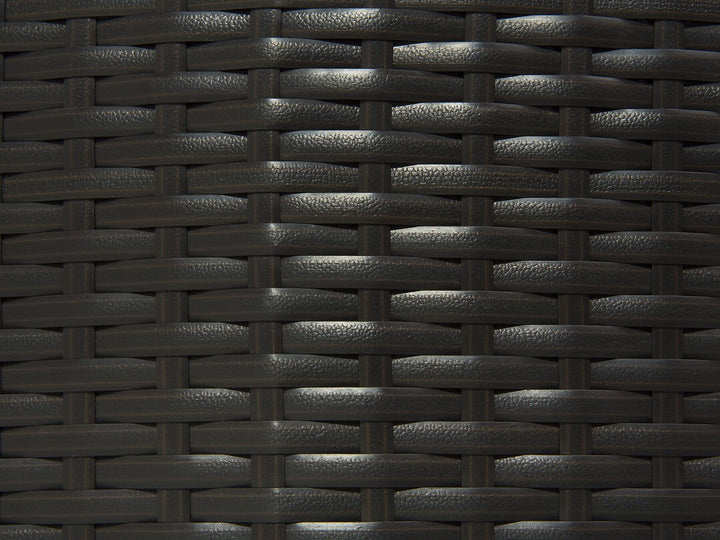 Sylt Lux Pe Garden Daybed Rattan Dark Brown