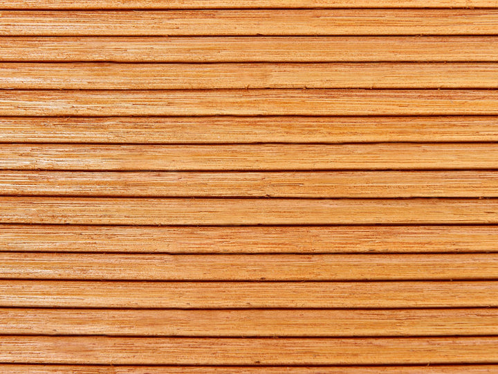 Rattan Sun Lounger Light Wood Umera